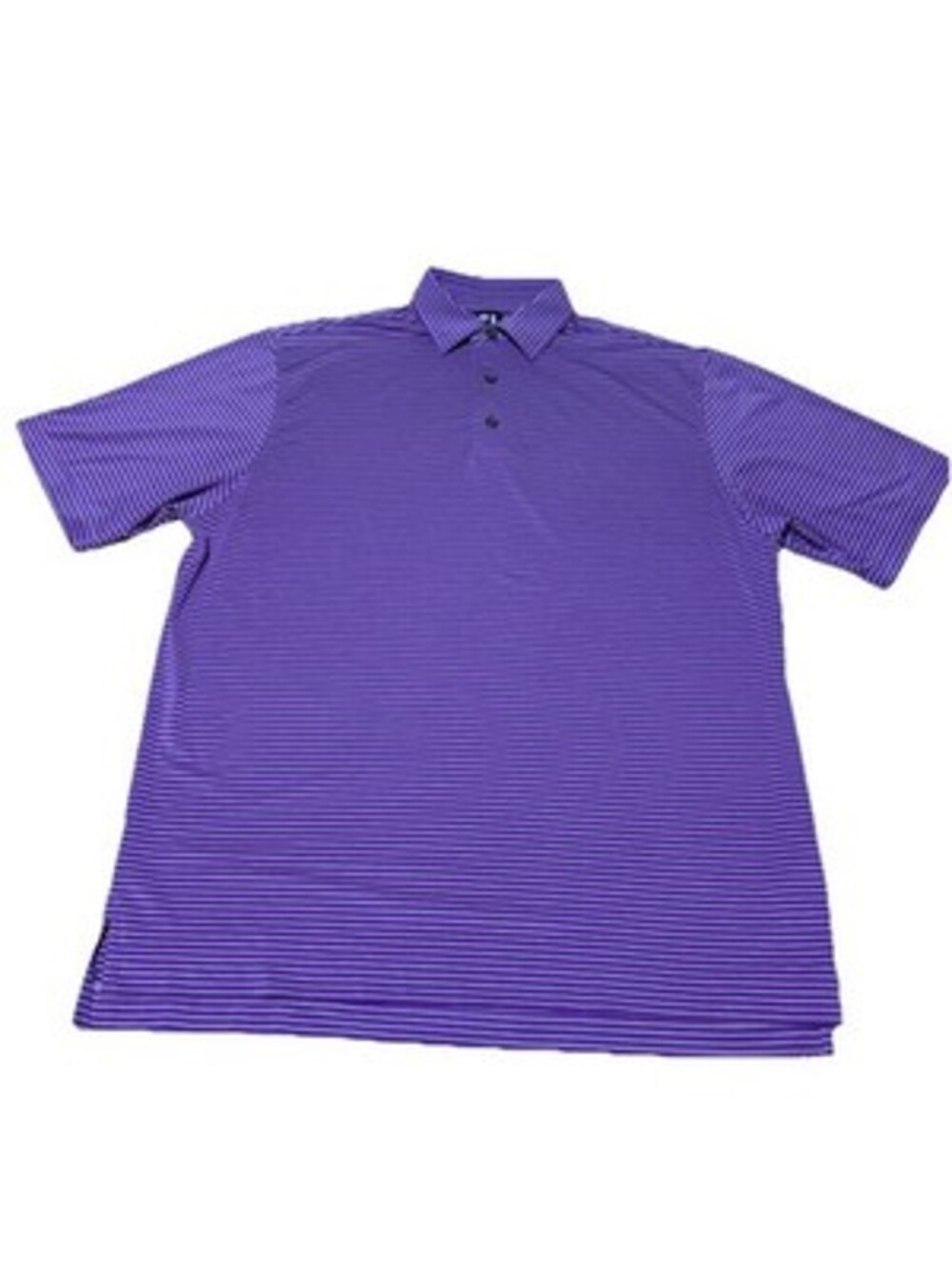 FootJoy FJ Striped Stretch Performance Golf Polo Men's L *PRISTINE! *